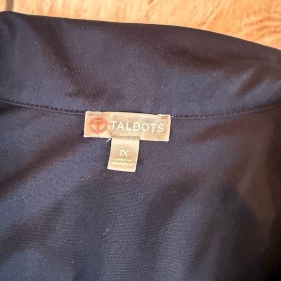 TALBOTS Women's NAVY Sleeveless SHORT DRESS Size 1x Tennis Beach Vacation Golf - Picture 4 of 6